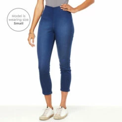 Promo 🧨 "As Is" G By Giuliana Retro Slim Crop Pant With Hide-and-Chic Waistband White ✔️ -G by GIULIANA Sales Store unnamed file 3398