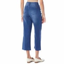 Best deal ⭐ "As Is" G By Giuliana Wide-Leg Cropped Jean Charcoal Wash 👍 -G by GIULIANA Sales Store unnamed file 3415