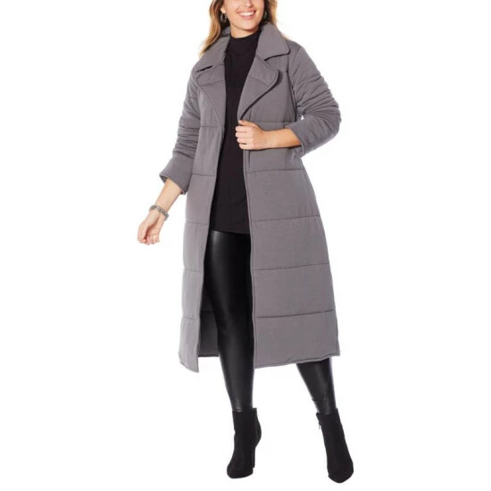 Cheap 🥰 "As Is" G By Giuliana Quilted Duvet Puffer Jacket Titanium 🥰 11 Cheap 🥰 "As Is" G By Giuliana Quilted Duvet Puffer Jacket Titanium 🥰 - Image 9