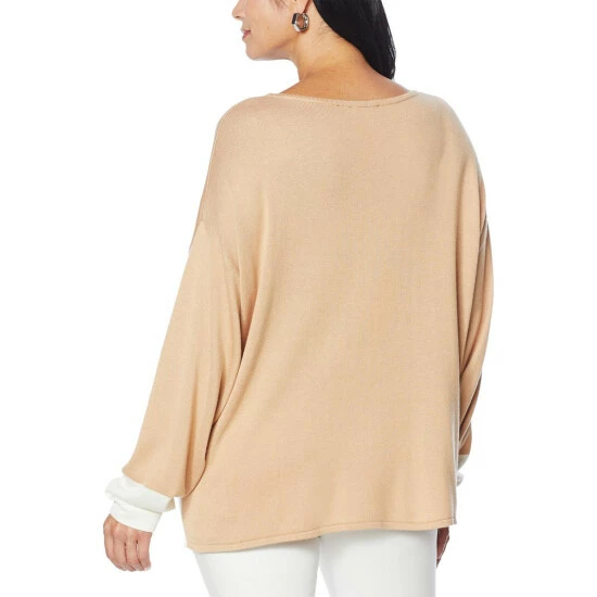 Cheapest 🌟 "As Is" G By Giuliana Colorblocked Knit Sweater Sage Colorblock 🎉 4 Cheapest 🌟 "As Is" G By Giuliana Colorblocked Knit Sweater Sage Colorblock 🎉 - Image 2