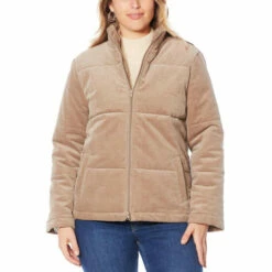 Buy 🤩 G By Giuliana Cozy Corduroy Puffer Jacket Thyme 🎉 17 Buy 🤩 G By Giuliana Cozy Corduroy Puffer Jacket Thyme 🎉 -G by GIULIANA Sales Store unnamed file 350