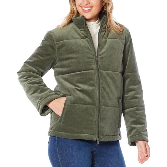 Buy 🤩 G By Giuliana Cozy Corduroy Puffer Jacket Thyme 🎉 10 Buy 🤩 G By Giuliana Cozy Corduroy Puffer Jacket Thyme 🎉 - Image 8