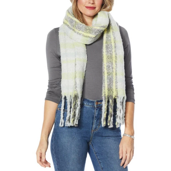 Cheapest 🤩 G By Giuliana Bouclé Plaid Scarf 🤩 7 Cheapest 🤩 G By Giuliana Bouclé Plaid Scarf 🤩 - Image 5