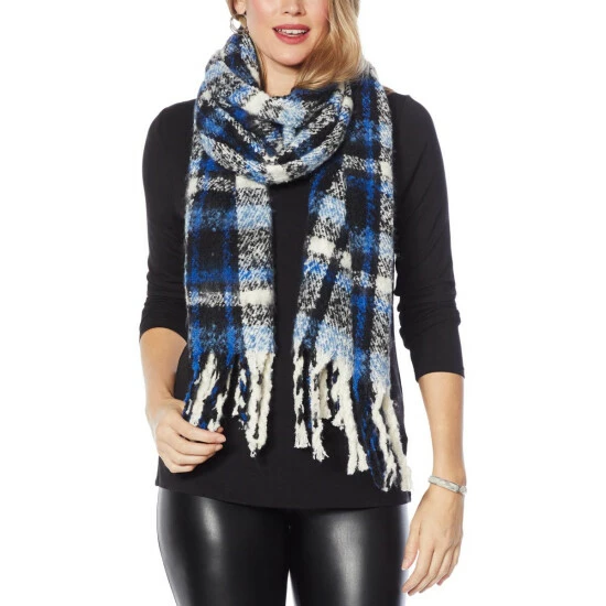 Cheapest 🤩 G By Giuliana Bouclé Plaid Scarf 🤩 8 Cheapest 🤩 G By Giuliana Bouclé Plaid Scarf 🤩 - Image 6