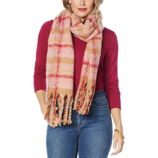 Cheapest 🤩 G By Giuliana Bouclé Plaid Scarf 🤩 9 Cheapest 🤩 G By Giuliana Bouclé Plaid Scarf 🤩 - Image 7
