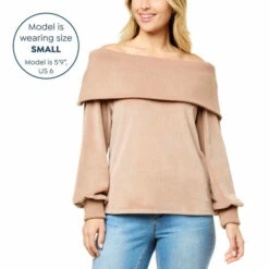 Best Pirce ✔️ "As Is" G By Giuliana Black Label Combo Velour Off-Shoulder Top 🔔 -G by GIULIANA Sales Store unnamed file 3547