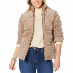 Buy 🤩 G By Giuliana Cozy Corduroy Puffer Jacket Thyme 🎉 22 Buy 🤩 G By Giuliana Cozy Corduroy Puffer Jacket Thyme 🎉 -G by GIULIANA Sales Store unnamed file 355
