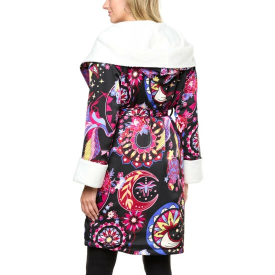 Hot Sale ๐งจ "As Is" G By Giuliana Black Label LounGy Sherpa Lined Satin Robe ๐ 4 Hot Sale ๐งจ "As Is" G By Giuliana Black Label LounGy Sherpa Lined Satin Robe ๐ - Image 2