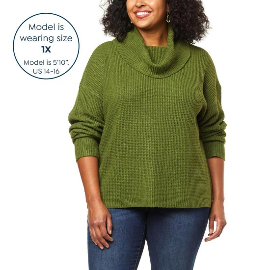 Buy ๐ "As Is" G By Giuliana Waffle Knit Cowl Neck Sweater ๐ 13 Buy ๐ "As Is" G By Giuliana Waffle Knit Cowl Neck Sweater ๐ - Image 11