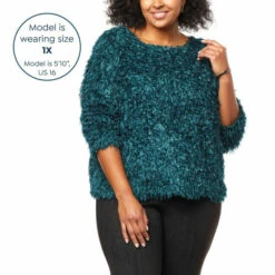 Promo 🌟 G By Giuliana Black Label Feather Top ⌛ -G by GIULIANA Sales Store unnamed file 361