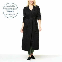 Best Pirce 😀 "As Is" G By Giuliana Black Label Cable Knit Belted 🧥 Coatigan ❤️ 20 Best Pirce 😀 "As Is" G By Giuliana Black Label Cable Knit Belted 🧥 Coatigan ❤️ -G by GIULIANA Sales Store unnamed file 3621