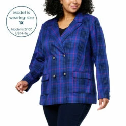 Best deal 🌟 "As Is" G By Giuliana Black Label Papa DePandi Collab Menswear Plaid Blazer 🤩 12 Best deal 🌟 "As Is" G By Giuliana Black Label Papa DePandi Collab Menswear Plaid Blazer 🤩 -G by GIULIANA Sales Store unnamed file 3627