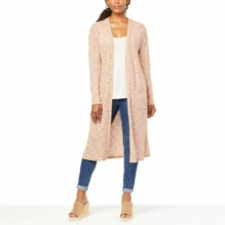 Cheap 😉 "As Is" G By Giuliana Space Dyed Hacci Knit Duster Cardigan 👍 -G by GIULIANA Sales Store unnamed file 3651