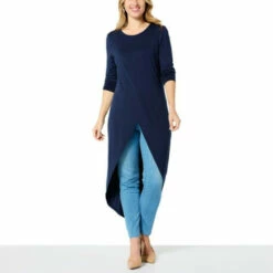 Best Sale 🤩 G By Giuliana Black Label EcoLuxe Tulip Hem Drama Top 👏 -G by GIULIANA Sales Store unnamed file 37