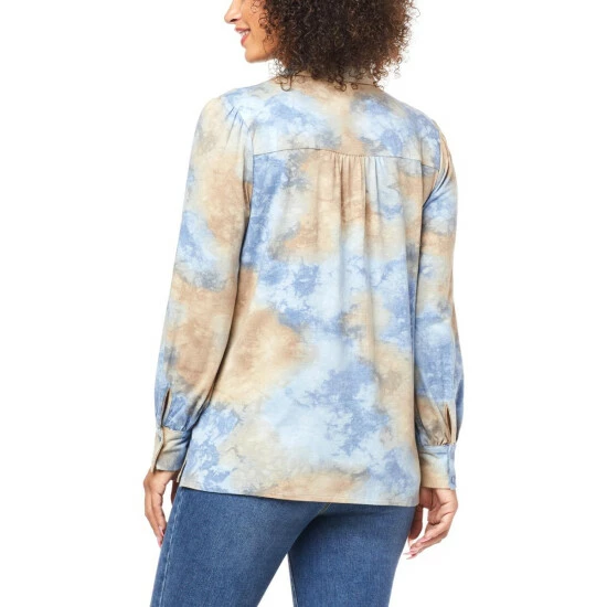 Flash Sale 😉 "As Is" G By Giuliana Black Label Knit Tie Dye Buttoned 👚 Shirt 😉 7 Flash Sale 😉 "As Is" G By Giuliana Black Label Knit Tie Dye Buttoned 👚 Shirt 😉 - Image 5