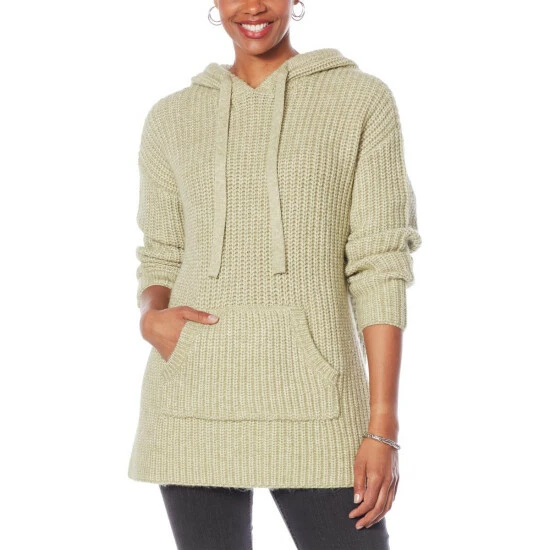 Deals ๐งจ "As Is" G By Giuliana LounGy Oversized Knit Hooded Sweater ๐ฅ 3 Deals ๐งจ "As Is" G By Giuliana LounGy Oversized Knit Hooded Sweater ๐ฅ