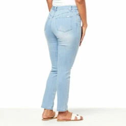 Wholesale 👏 "As Is" G By Giuliana Repreve® Denim Distressed Tapered-Leg Jean 🛒 -G by GIULIANA Sales Store unnamed file 3730