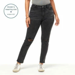 Wholesale 👏 "As Is" G By Giuliana Repreve® Denim Distressed Tapered-Leg Jean 🛒 -G by GIULIANA Sales Store unnamed file 3731
