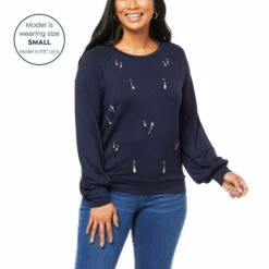 Best deal ๐ "As Is" G By Giuliana LounGy Embroidered SoSoft French Terry Sweatshirt ๐ฅ 14 Best deal ๐ "As Is" G By Giuliana LounGy Embroidered SoSoft French Terry Sweatshirt ๐ฅ -G by GIULIANA Sales Store unnamed file 3739
