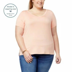 Budget 🧨 "As Is" G By Giuliana 2-pack EcoLuxe Perfect V-Neck Tees 💯 -G by GIULIANA Sales Store unnamed file 3754