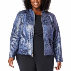 New 👍 "As Is" G By Giuliana Black Label Faux Snakeskin Jacket 🔥 -G by GIULIANA Sales Store unnamed file 3853