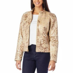 New 👍 "As Is" G By Giuliana Black Label Faux Snakeskin Jacket 🔥 -G by GIULIANA Sales Store unnamed file 3855