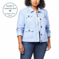 Outlet 😉 "As Is" G By Giuliana Black Label Quilted Faux Leather Jacket 🧨 -G by GIULIANA Sales Store unnamed file 3865