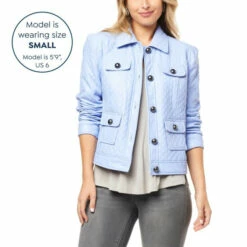 Outlet 😉 "As Is" G By Giuliana Black Label Quilted Faux Leather Jacket 🧨 -G by GIULIANA Sales Store unnamed file 3867