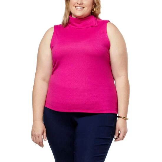 New ๐ "As Is" G By Giuliana Hacci Knit Convertible Turtleneck Tank ๐ 5 New ๐ "As Is" G By Giuliana Hacci Knit Convertible Turtleneck Tank ๐ - Image 3