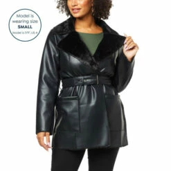 Wholesale ❤️ G By Giuliana Black Label Faux Leather Jacket With Faux Fur Lining 🔔 13 Wholesale ❤️ G By Giuliana Black Label Faux Leather Jacket With Faux Fur Lining 🔔 -G by GIULIANA Sales Store unnamed file 392