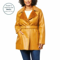 Wholesale ❤️ G By Giuliana Black Label Faux Leather Jacket With Faux Fur Lining 🔔 15 Wholesale ❤️ G By Giuliana Black Label Faux Leather Jacket With Faux Fur Lining 🔔 -G by GIULIANA Sales Store unnamed file 394