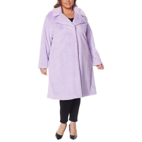 Cheap 💯 "As Is" G By Giuliana Black Label Faux Fur 🧥 Coat ❤️ 5 Cheap 💯 "As Is" G By Giuliana Black Label Faux Fur 🧥 Coat ❤️ - Image 3