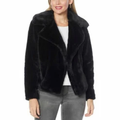 Buy 😍 "As Is" G By Giuliana Black Label Faux Fur Jacket 🛒 -G by GIULIANA Sales Store unnamed file 3966