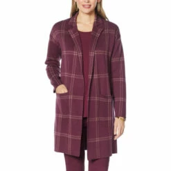 Top 10 🛒 "As Is" G By Giuliana Jacquard Sweater Knit Duster Cardigan 🛒 -G by GIULIANA Sales Store unnamed file 3995