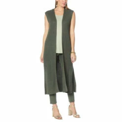 Promo ๐ "As Is" G By Giuliana Duster Sweater Knit Vest ๐ฏ