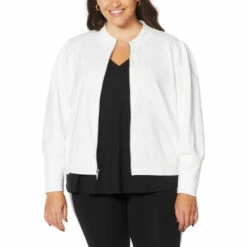 Best reviews of 👍 "As Is" G By Giuliana LounGy French Terry Bomber Jacket ✔️ -G by GIULIANA Sales Store unnamed file 4012