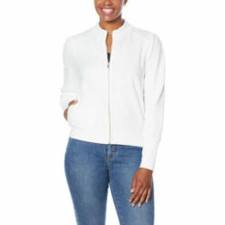Best reviews of 👍 "As Is" G By Giuliana LounGy French Terry Bomber Jacket ✔️ -G by GIULIANA Sales Store unnamed file 4013