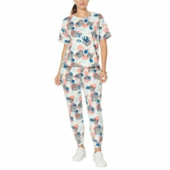 Best reviews of 🔥 "As Is" G By Giuliana LounGy Short Sleeve Jogger Lounge Set 👍