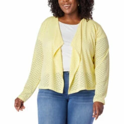 Cheap 👍 "As Is" G By Giuliana Knit Eyelet Cardigan 👍 -G by GIULIANA Sales Store unnamed file 4043