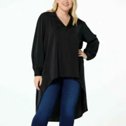 Outlet 😉 G By Giuliana Hi-Low Hem Drama Blouse Stone 😀 19 Outlet 😉 G By Giuliana Hi-Low Hem Drama Blouse Stone 😀 -G by GIULIANA Sales Store unnamed file 48