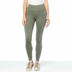 New 🎉 G By Giuliana G-Sculpt™ Pull-On Ponte Pant With Ottoman Stitching Black 🎁