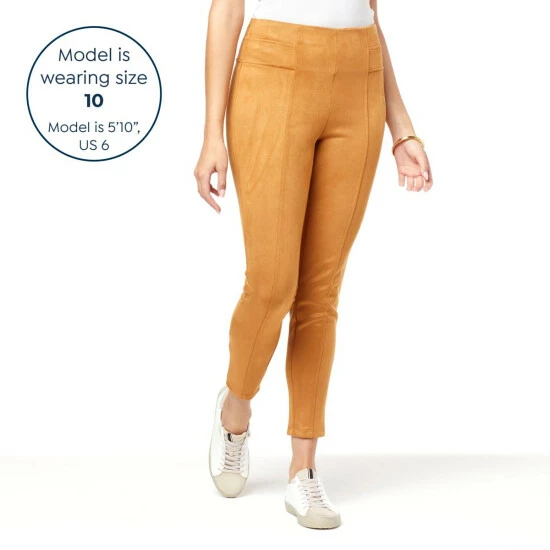 Discount 😀 G By Giuliana Black Label Faux Suede Skinny Pant 🎉 7 Discount 😀 G By Giuliana Black Label Faux Suede Skinny Pant 🎉 - Image 5