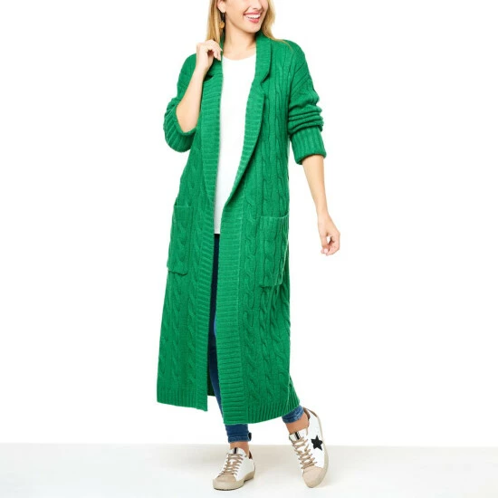 Buy 🥰 G By Giuliana Black Label Cable Knit Belted 🧥 Coatigan Light Emerald ✔️ 7 Buy 🥰 G By Giuliana Black Label Cable Knit Belted 🧥 Coatigan Light Emerald ✔️ - Image 5
