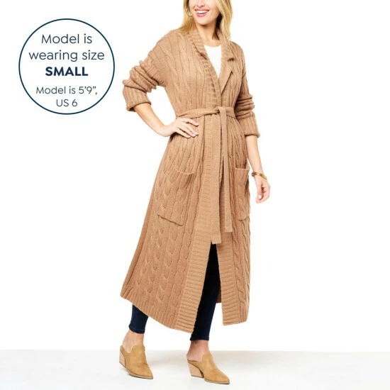 Buy 🥰 G By Giuliana Black Label Cable Knit Belted 🧥 Coatigan Light Emerald ✔️ 8 Buy 🥰 G By Giuliana Black Label Cable Knit Belted 🧥 Coatigan Light Emerald ✔️ - Image 6