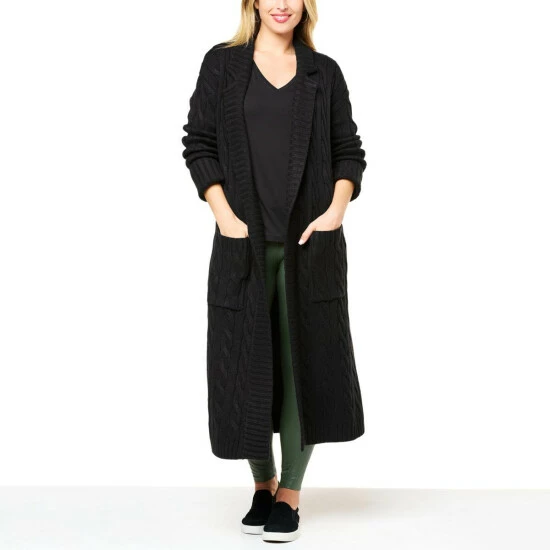 Buy 🥰 G By Giuliana Black Label Cable Knit Belted 🧥 Coatigan Light Emerald ✔️ 9 Buy 🥰 G By Giuliana Black Label Cable Knit Belted 🧥 Coatigan Light Emerald ✔️ - Image 7