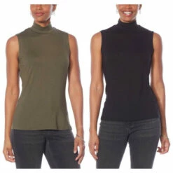 Coupon 🔔 G By Giuliana 2-pack EcoLuxe Jersey Knit Mock-Neck Tanks Ivory/sky Blue 😀 31 Coupon 🔔 G By Giuliana 2-pack EcoLuxe Jersey Knit Mock-Neck Tanks Ivory/sky Blue 😀 -G by GIULIANA Sales Store unnamed file 591