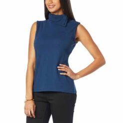 Deals 🎉 G By Giuliana Convertible Turtleneck Sleeveless Top Ivory 🧨 -G by GIULIANA Sales Store unnamed file 624