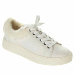 Outlet 🔥 G By Giuliana Faux Fur-Trimmed Lace-Up Chunky 👟 Sneaker Black 🤩 -G by GIULIANA Sales Store unnamed file 632