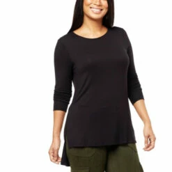 Best Sale 🥰 G By Giuliana EcoLuxe Knit Hi-Low Scoop Neck Tunic Black 👍 23 Best Sale 🥰 G By Giuliana EcoLuxe Knit Hi-Low Scoop Neck Tunic Black 👍 -G by GIULIANA Sales Store unnamed file 643