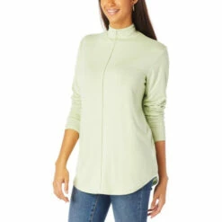 New 🌟 G By Giuliana Mock-Neck EcoLuxe Knit Long-Sleeve Tee Ivory 👏 21 New 🌟 G By Giuliana Mock-Neck EcoLuxe Knit Long-Sleeve Tee Ivory 👏 -G by GIULIANA Sales Store unnamed file 664